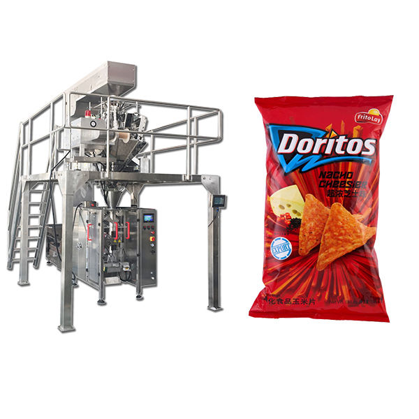 automatic potato chips packing machine, french fries ...