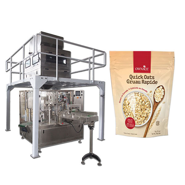 smd-520c fully automatic bag given rice/grain packaging machine