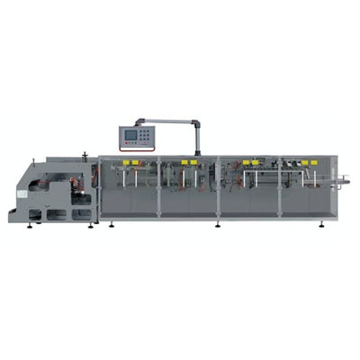 Horizontal form fill seal machine